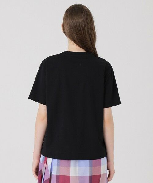 BLUE LABEL / BLACK LABEL CRESTBRIDGE / ブルーレーベル / ブラックレーベル・クレストブリッジ  カットソー | 【星陽子コラボ】ピマコットンプレーティング天竺イラストTシャツ | 詳細8