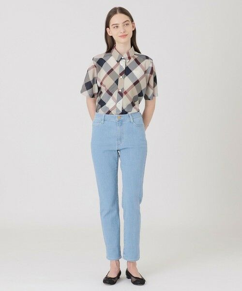 BLUE LABEL / BLACK LABEL CRESTBRIDGE / ブルーレーベル / ブラックレーベル・クレストブリッジ その他パンツ | ストレッチデニムストレートパンツ | 詳細1