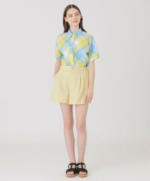 BLUE LABEL / BLACK LABEL CRESTBRIDGE / ブルーレーベル / ブラックレーベル・クレストブリッジ  その他パンツ | コンパクトツイルショートパンツ | 詳細8