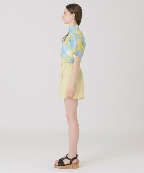 BLUE LABEL / BLACK LABEL CRESTBRIDGE / ブルーレーベル / ブラックレーベル・クレストブリッジ  その他パンツ | コンパクトツイルショートパンツ | 詳細16