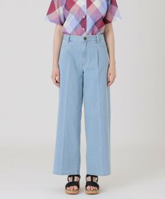 ブルーレーベル　ズボン　新品 セール】 ヴィンテージカラーデニムワイドパンツ （その他パンツ