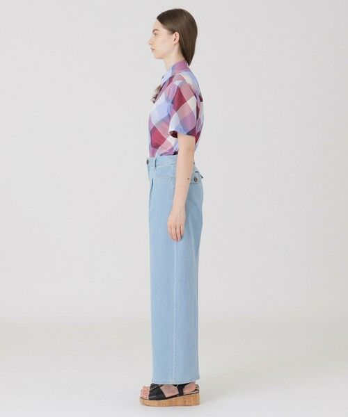 BLUE LABEL / BLACK LABEL CRESTBRIDGE / ブルーレーベル / ブラックレーベル・クレストブリッジ  その他パンツ | ストレッチデニムワイドパンツ | 詳細2