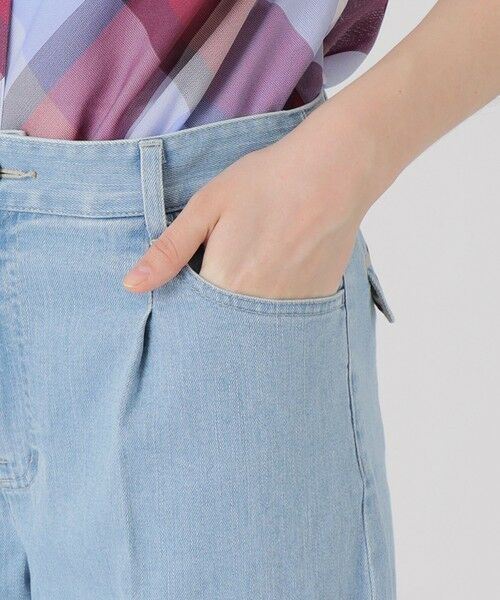 BLUE LABEL / BLACK LABEL CRESTBRIDGE / ブルーレーベル / ブラックレーベル・クレストブリッジ  その他パンツ | ストレッチデニムワイドパンツ | 詳細6