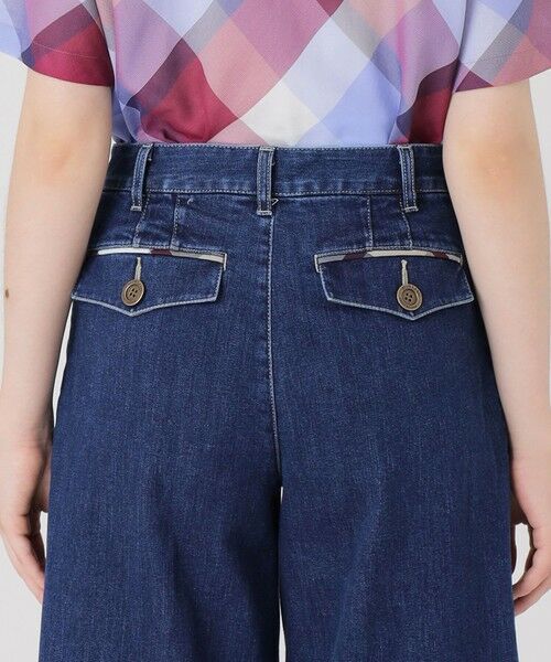 BLUE LABEL / BLACK LABEL CRESTBRIDGE / ブルーレーベル / ブラックレーベル・クレストブリッジ  その他パンツ | ストレッチデニムワイドパンツ | 詳細12