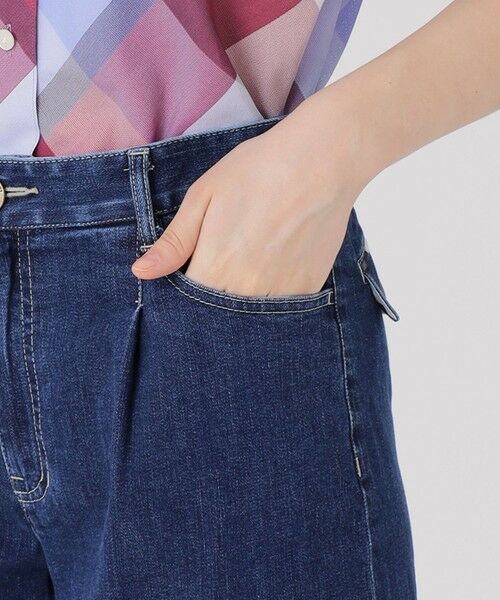 BLUE LABEL / BLACK LABEL CRESTBRIDGE / ブルーレーベル / ブラックレーベル・クレストブリッジ  その他パンツ | ストレッチデニムワイドパンツ | 詳細13