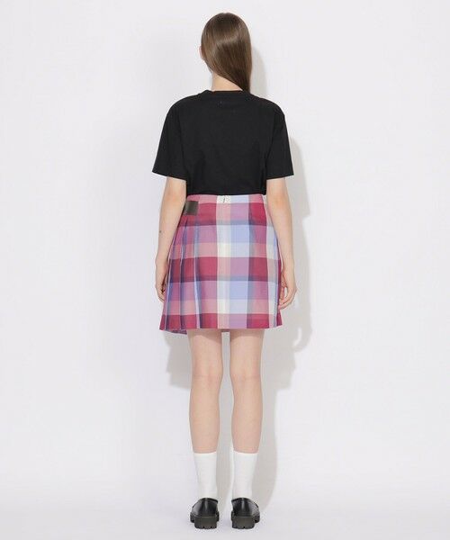 BLUE LABEL / BLACK LABEL CRESTBRIDGE / ブルーレーベル / ブラックレーベル・クレストブリッジ  ミニ・ひざ丈スカート | 【原宿・WEB限定】クレストブリッジチェックカラミクロスミニスカート | 詳細3