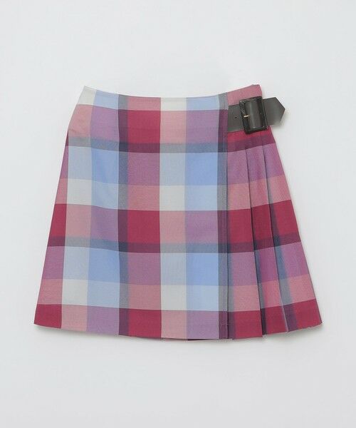 BLUE LABEL / BLACK LABEL CRESTBRIDGE / ブルーレーベル / ブラックレーベル・クレストブリッジ  ミニ・ひざ丈スカート | 【原宿・WEB限定】クレストブリッジチェックカラミクロスミニスカート | 詳細7