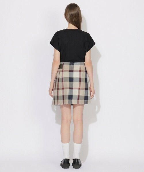 BLUE LABEL / BLACK LABEL CRESTBRIDGE / ブルーレーベル / ブラックレーベル・クレストブリッジ  ミニ・ひざ丈スカート | 【原宿・WEB限定】クレストブリッジチェックカラミクロスミニスカート | 詳細10