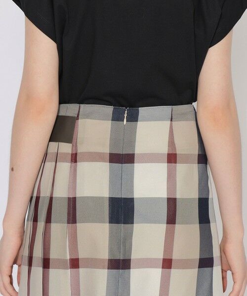 BLUE LABEL / BLACK LABEL CRESTBRIDGE / ブルーレーベル / ブラックレーベル・クレストブリッジ  ミニ・ひざ丈スカート | 【原宿・WEB限定】クレストブリッジチェックカラミクロスミニスカート | 詳細12
