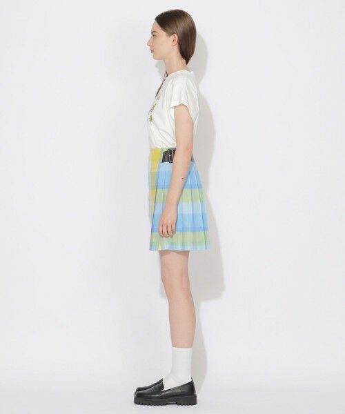 BLUE LABEL / BLACK LABEL CRESTBRIDGE / ブルーレーベル / ブラックレーベル・クレストブリッジ  ミニ・ひざ丈スカート | 【原宿・WEB限定】クレストブリッジチェックカラミクロスミニスカート | 詳細16