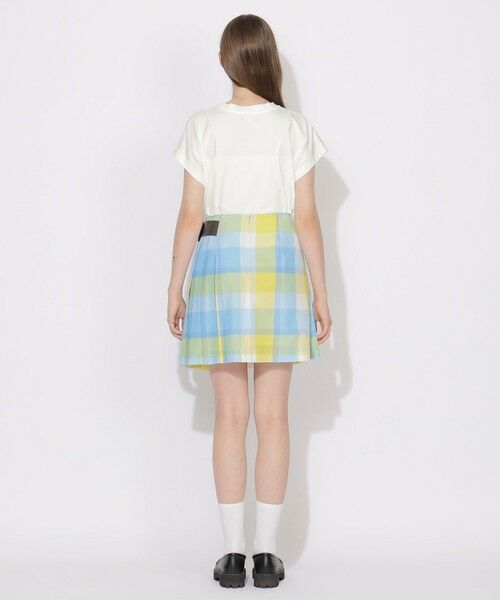 BLUE LABEL / BLACK LABEL CRESTBRIDGE / ブルーレーベル / ブラックレーベル・クレストブリッジ  ミニ・ひざ丈スカート | 【原宿・WEB限定】クレストブリッジチェックカラミクロスミニスカート | 詳細17