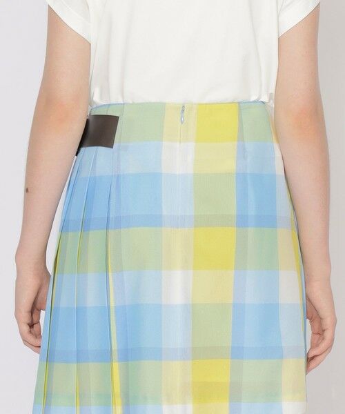 BLUE LABEL / BLACK LABEL CRESTBRIDGE / ブルーレーベル / ブラックレーベル・クレストブリッジ  ミニ・ひざ丈スカート | 【原宿・WEB限定】クレストブリッジチェックカラミクロスミニスカート | 詳細19