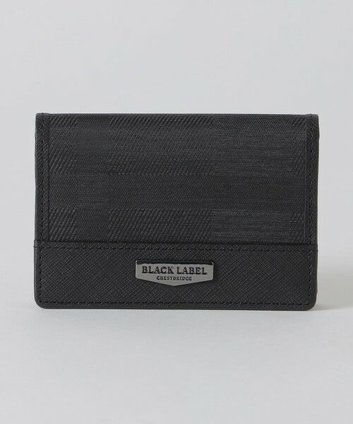 BLUE LABEL / BLACK LABEL CRESTBRIDGE / ブルーレーベル / ブラックレーベル・クレストブリッジ  財布・コインケース・マネークリップ | 【一部店舗限定】シャドークレストブリッジチェックカードケース | 詳細4