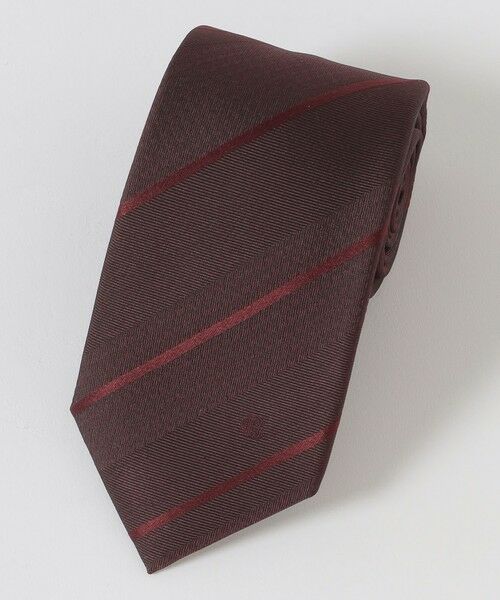 BLUE LABEL / BLACK LABEL CRESTBRIDGE / ブルーレーベル / ブラックレーベル・クレストブリッジ  ネクタイ | ハウンドトゥースコンビレジメンタルタイ | 詳細4