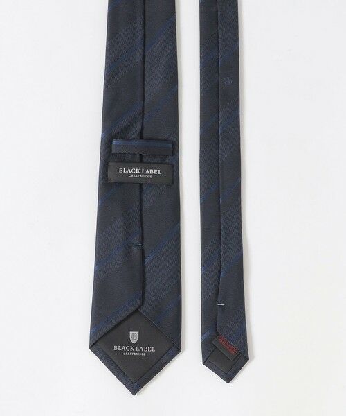 BLUE LABEL / BLACK LABEL CRESTBRIDGE / ブルーレーベル / ブラックレーベル・クレストブリッジ  ネクタイ | ハウンドトゥースコンビレジメンタルタイ | 詳細5