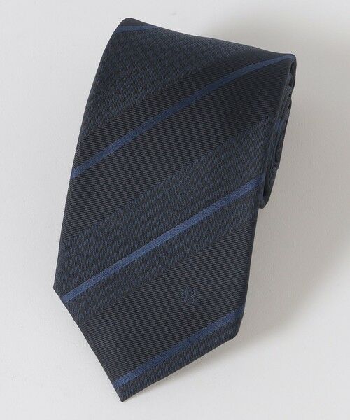 BLUE LABEL / BLACK LABEL CRESTBRIDGE / ブルーレーベル / ブラックレーベル・クレストブリッジ  ネクタイ | ハウンドトゥースコンビレジメンタルタイ | 詳細6