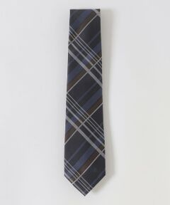 【新品未使用】BLACK LABEL 紺色 チェック柄 ネクタイ BLACK LABEL CRESTBRIDGE ブラックレーベルクレストブリッジ