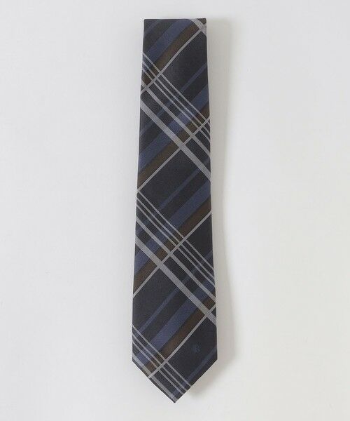 BLUE LABEL / BLACK LABEL CRESTBRIDGE/ブルーレーベル / ブラックレーベル・クレストブリッジ ブリティッシュチェックタイ ネイビー1 F BLUE LABEL / BLACK LABEL CRESTBRIDGE/ブルーレーベル / ブラックレーベル・クレストブリッジ ブリティッシュチェックタイ ネイビー1 F