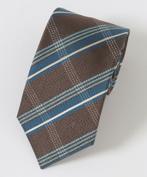 BLUE LABEL / BLACK LABEL CRESTBRIDGE / ブルーレーベル / ブラックレーベル・クレストブリッジ  ネクタイ | ヘリンボーンチェックタイ | 詳細8
