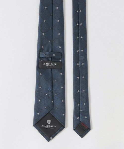 BLUE LABEL / BLACK LABEL CRESTBRIDGE / ブルーレーベル / ブラックレーベル・クレストブリッジ  ネクタイ | フラワーコンビブロックチェックタイ | 詳細1