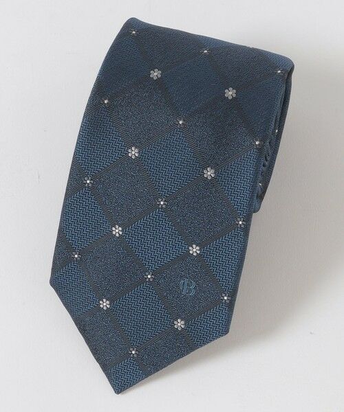 BLUE LABEL / BLACK LABEL CRESTBRIDGE / ブルーレーベル / ブラックレーベル・クレストブリッジ  ネクタイ | フラワーコンビブロックチェックタイ | 詳細2