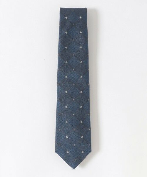 BLUE LABEL / BLACK LABEL CRESTBRIDGE/ブルーレーベル / ブラックレーベル・クレストブリッジ フラワーコンビブロックチェックタイ ブルー2 F BLUE LABEL / BLACK LABEL CRESTBRIDGE/ブルーレーベル / ブラックレーベル・クレストブリッジ フラワーコンビブロックチェックタイ ブルー2 F