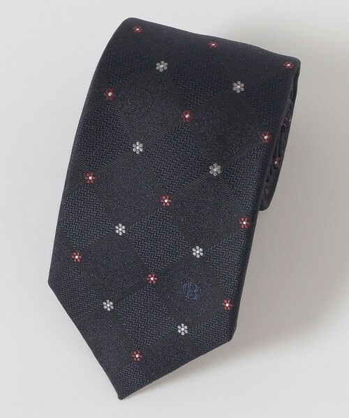 BLUE LABEL / BLACK LABEL CRESTBRIDGE / ブルーレーベル / ブラックレーベル・クレストブリッジ  ネクタイ | フラワーコンビブロックチェックタイ | 詳細4