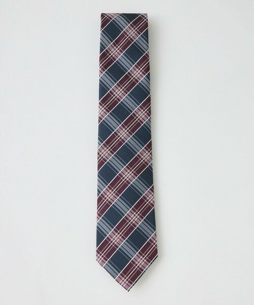 BLUE LABEL / BLACK LABEL CRESTBRIDGE / ブルーレーベル / ブラックレーベル・クレストブリッジ  ネクタイ | 【一部店舗限定】グラデーションチェックタイ（ネイビー1）
