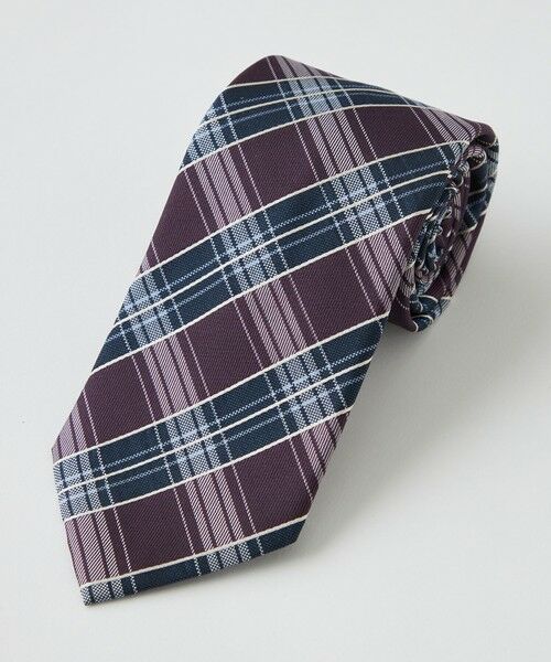 BLUE LABEL / BLACK LABEL CRESTBRIDGE / ブルーレーベル / ブラックレーベル・クレストブリッジ  ネクタイ | 【一部店舗限定】グラデーションチェックタイ | 詳細8