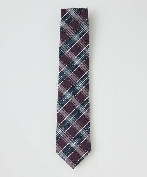 BLUE LABEL / BLACK LABEL CRESTBRIDGE/ブルーレーベル / ブラックレーベル・クレストブリッジ 【一部店舗限定】グラデーションチェックタイ パープル7 F BLUE LABEL / BLACK LABEL CRESTBRIDGE/ブルーレーベル / ブラックレーベル・クレストブリッジ 【一部店舗限定】グラデーションチェックタイ パープル7 F