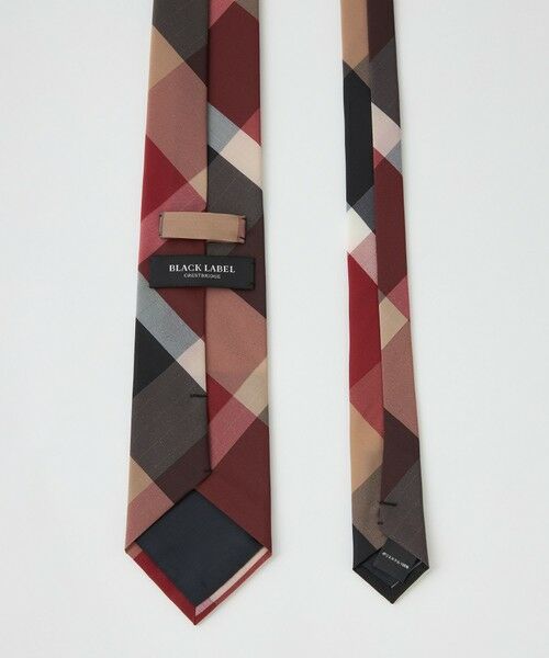 BLUE LABEL / BLACK LABEL CRESTBRIDGE / ブルーレーベル / ブラックレーベル・クレストブリッジ  ネクタイ | 【一部店舗限定】ウォッシャブルクレストブリッジチェックタイ | 詳細1