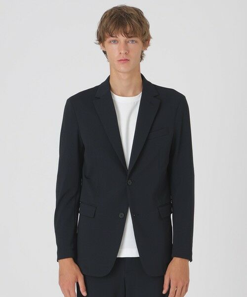 BLUE LABEL / BLACK LABEL CRESTBRIDGE / ブルーレーベル / ブラックレーベル・クレストブリッジ テーラードジャケット | 【BLACK lab.】バックグリッドトリコットジャケット | 詳細2
