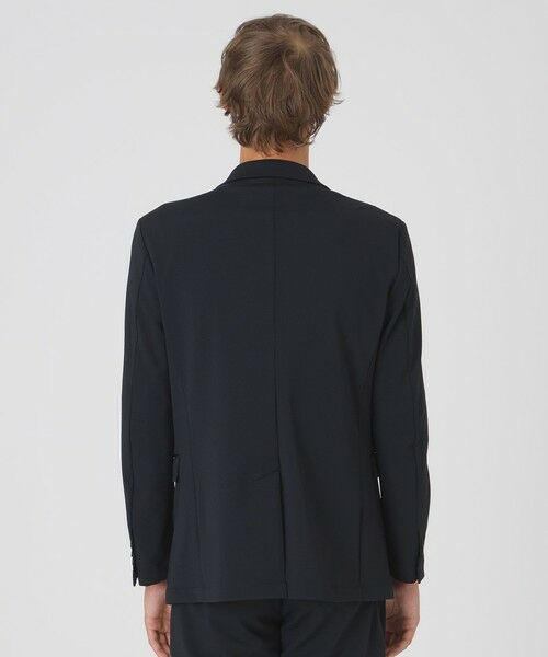 BLUE LABEL / BLACK LABEL CRESTBRIDGE / ブルーレーベル / ブラックレーベル・クレストブリッジ テーラードジャケット | 【BLACK lab.】バックグリッドトリコットジャケット | 詳細4