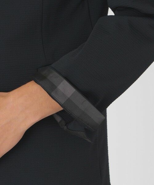 BLUE LABEL / BLACK LABEL CRESTBRIDGE / ブルーレーベル / ブラックレーベル・クレストブリッジ テーラードジャケット | 【BLACK lab.】バックグリッドトリコットジャケット | 詳細5