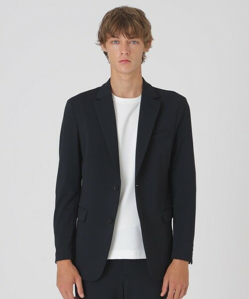 BLUE LABEL / BLACK LABEL CRESTBRIDGE/ブルーレーベル / ブラックレーベル・クレストブリッジ 【BLACK lab.】バックグリッドトリコットジャケット ブラック LL BLUE LABEL / BLACK LABEL CRESTBRIDGE/ブルーレーベル / ブラックレーベル・クレストブリッジ 【BLACK lab.】バックグリッドトリコットジャケット ブラック LL
