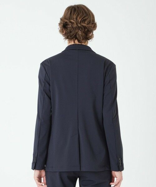 BLUE LABEL / BLACK LABEL CRESTBRIDGE / ブルーレーベル / ブラックレーベル・クレストブリッジ テーラードジャケット | 【BLACK lab.】バックグリッドトリコットジャケット | 詳細10
