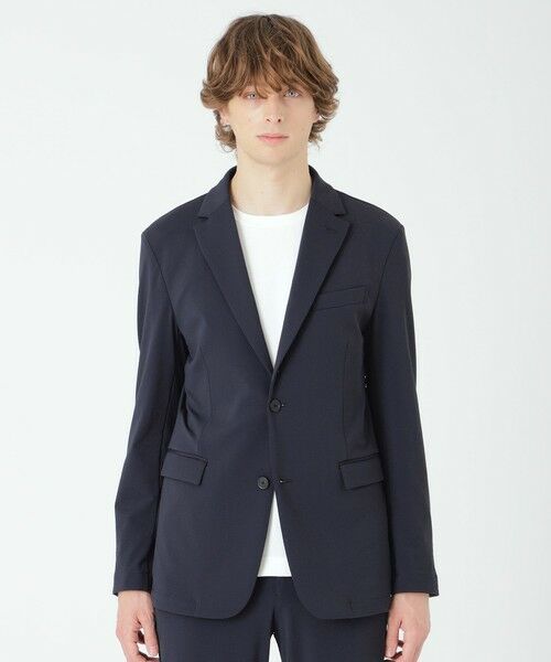 BLUE LABEL / BLACK LABEL CRESTBRIDGE / ブルーレーベル / ブラックレーベル・クレストブリッジ テーラードジャケット | 【BLACK lab.】バックグリッドトリコットジャケット | 詳細8