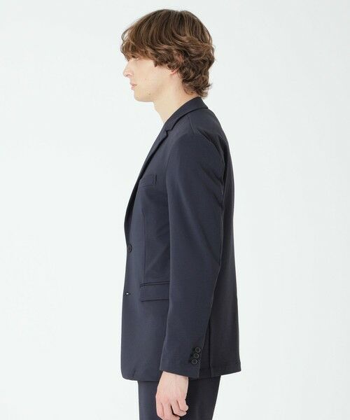BLUE LABEL / BLACK LABEL CRESTBRIDGE / ブルーレーベル / ブラックレーベル・クレストブリッジ テーラードジャケット | 【BLACK lab.】バックグリッドトリコットジャケット | 詳細9