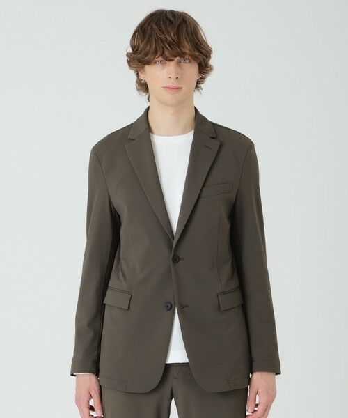 BLUE LABEL / BLACK LABEL CRESTBRIDGE / ブルーレーベル / ブラックレーベル・クレストブリッジ テーラードジャケット | 【BLACK lab.】バックグリッドトリコットジャケット | 詳細14