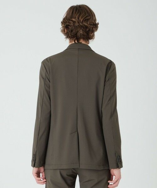 BLUE LABEL / BLACK LABEL CRESTBRIDGE / ブルーレーベル / ブラックレーベル・クレストブリッジ テーラードジャケット | 【BLACK lab.】バックグリッドトリコットジャケット | 詳細16