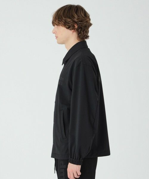 BLACK lab.×Admiral】バックグリッドトリコットコーチジャケット