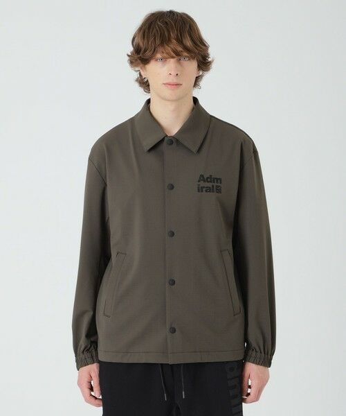 BLUE LABEL / BLACK LABEL CRESTBRIDGE / ブルーレーベル / ブラックレーベル・クレストブリッジ  その他アウター | 【BLACK lab.×Admiral】バックグリッドトリコットコーチジャケット | 詳細12