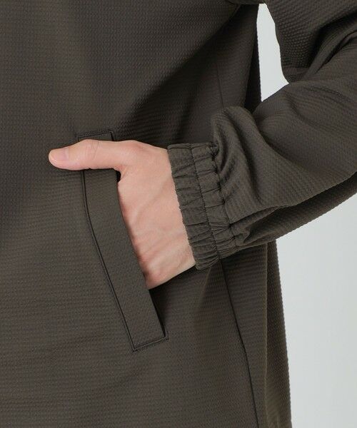 BLUE LABEL / BLACK LABEL CRESTBRIDGE / ブルーレーベル / ブラックレーベル・クレストブリッジ  その他アウター | 【BLACK lab.×Admiral】バックグリッドトリコットコーチジャケット | 詳細16