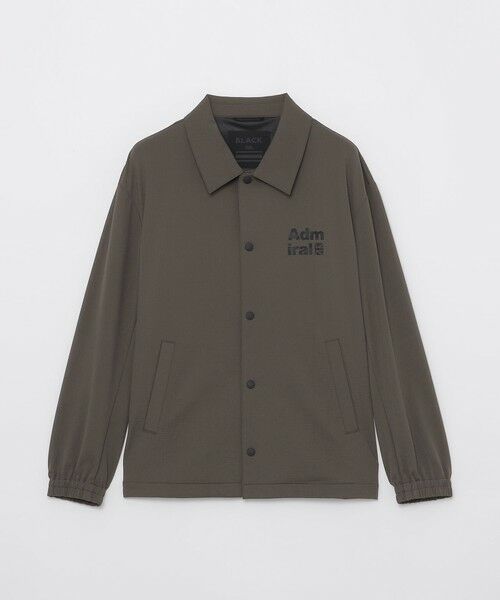 BLACK lab.×Admiral】バックグリッドトリコットコーチジャケット