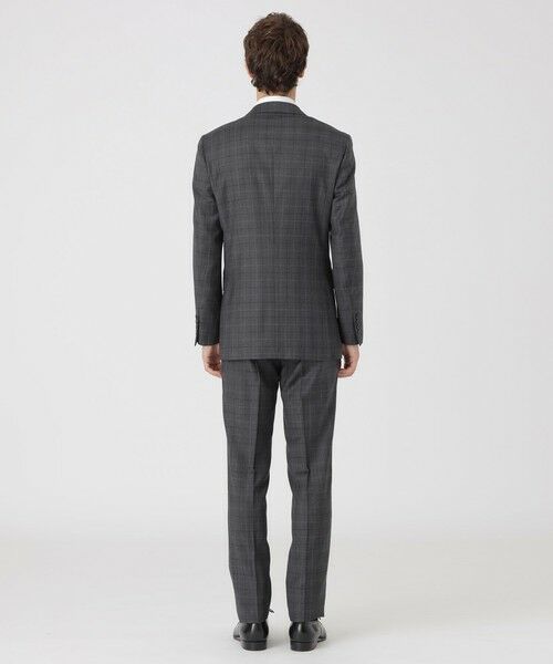 BLUE LABEL / BLACK LABEL CRESTBRIDGE / ブルーレーベル / ブラックレーベル・クレストブリッジ セットアップ | チャコールグレーマルチカラーチェックスーツ | 詳細3