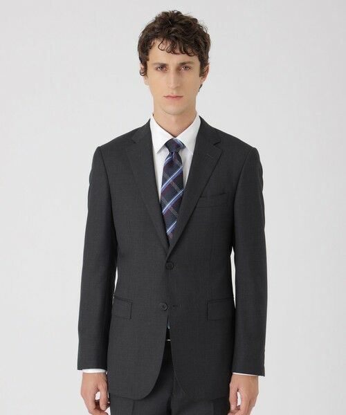 BLUE LABEL / BLACK LABEL CRESTBRIDGE/ブルーレーベル / ブラックレーベル・クレストブリッジ 【一部店舗限定】ブライトソリッドスーツ グレー5 38 BLUE LABEL / BLACK LABEL CRESTBRIDGE/ブルーレーベル / ブラックレーベル・クレストブリッジ 【一部店舗限定】ブライトソリッドスーツ グレー5 38