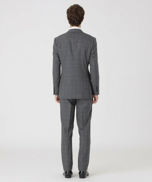 BLUE LABEL / BLACK LABEL CRESTBRIDGE / ブルーレーベル / ブラックレーベル・クレストブリッジ  セットアップ | 【一部店舗限定】グレーライトブルーウィンドーペンスーツ | 詳細2