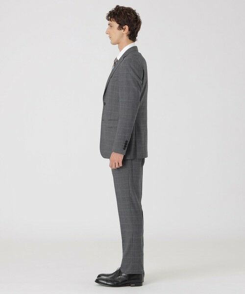 BLUE LABEL / BLACK LABEL CRESTBRIDGE / ブルーレーベル / ブラックレーベル・クレストブリッジ  セットアップ | 【一部店舗限定】グレーライトブルーウィンドーペンスーツ | 詳細3