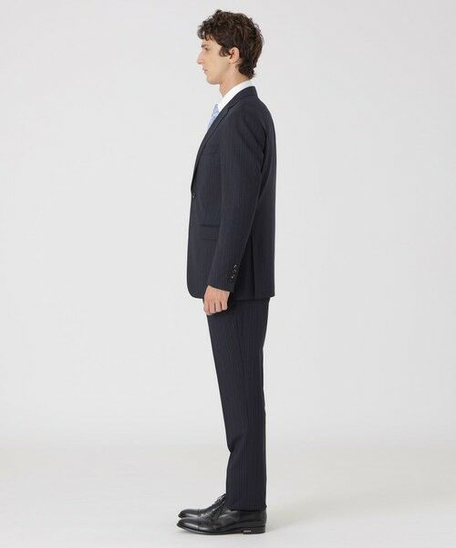 BLUE LABEL / BLACK LABEL CRESTBRIDGE / ブルーレーベル / ブラックレーベル・クレストブリッジ  セットアップ | 【一部店舗限定】アクセントカラーピンストライプスーツ | 詳細10
