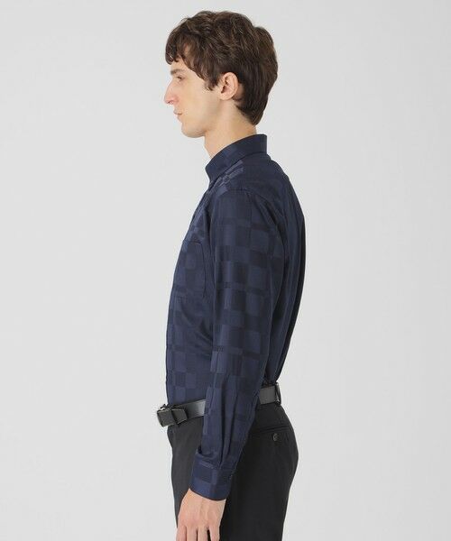 BLUE LABEL / BLACK LABEL CRESTBRIDGE / ブルーレーベル / ブラックレーベル・クレストブリッジ  シャツ・ブラウス | ハーフスケールシャドークレストブリッジチェックボタンダウンシャツ | 詳細10